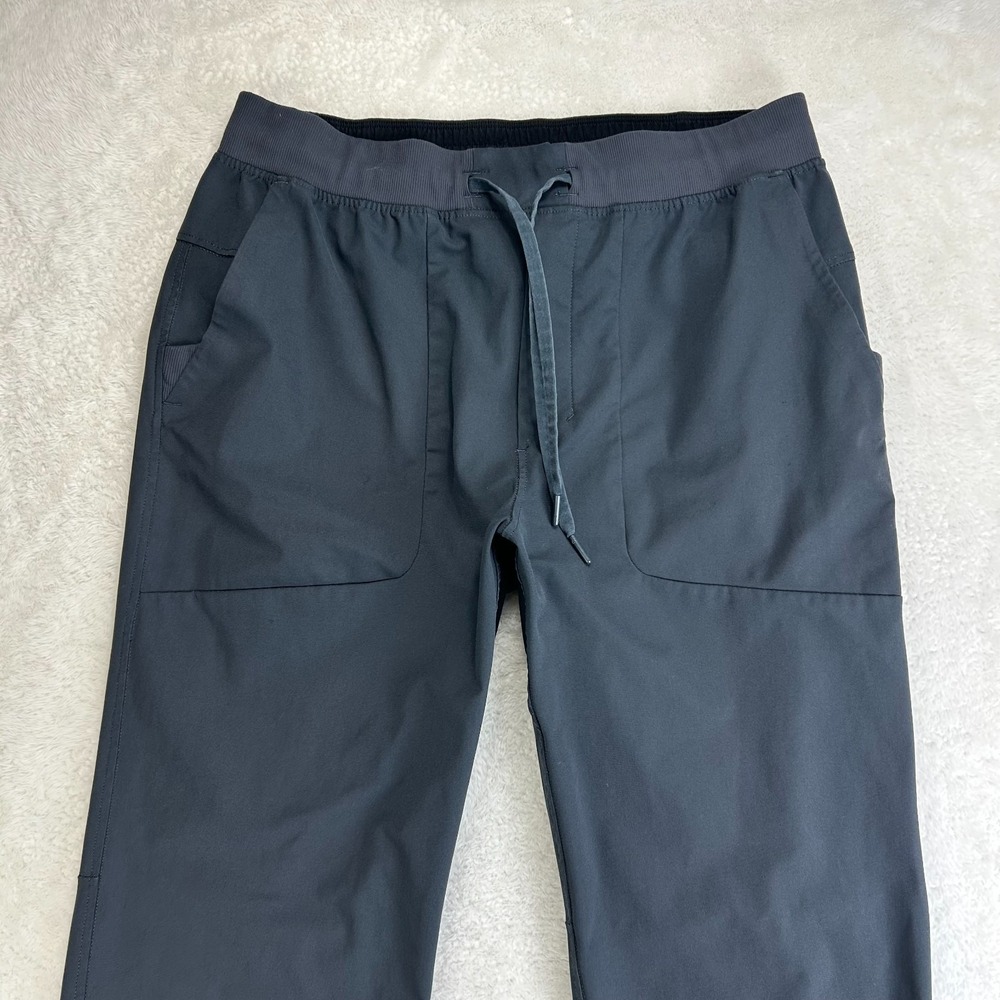 Lululemon Jogger Pants Mens XL Black Stretch Athletic Performance Drawstring - Picture 3 of 15